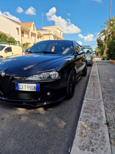 ALFA ROMEO 147 05-10 LIFT SPLITTER SPOILER SOTTO PARAURTI ANTERIORE ABS - NERO - AUTOELEGANCERICAMBI