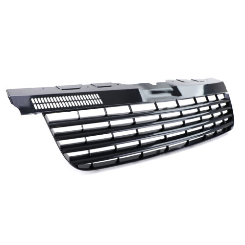 Radiator grille without emblem glossy black suitable for VW Bus T5 03-09 Transporter