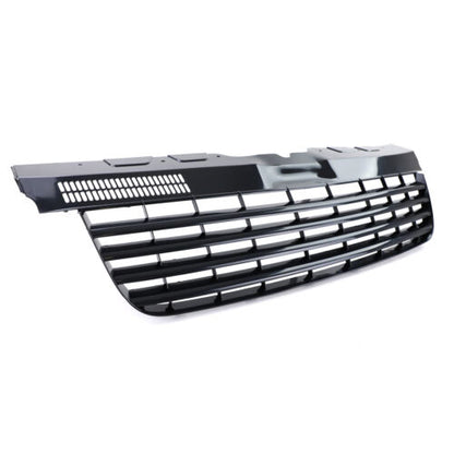 Radiator grille without emblem glossy black suitable for VW Bus T5 03-09 Transporter