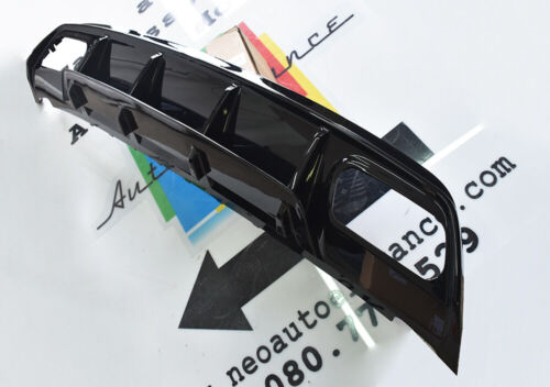 MERCEDES A-CLASS W176 2012-2018 GLOSS BLACK REAR DIFFUSER AMG LOOK