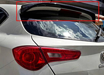 ALFA ROMEO GIULIETTA SPOILER TETTO ALETTONE SPORTIVO NERO LUCIDO AUTOELEGANCERICAMBI