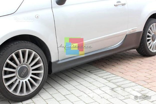Abarth side skirts fiat 500 2007+ in abs