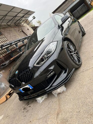 BMW 1 SERIES F40 M SPORT UNDER FRONT BUMPER SPLITTER ABS GLOSSY BLACK BLADE 0