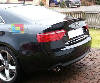 AUDI A5 COUPE 2007-2016 SPOILER POSTERIORE SUL COFANO IN ABS - AUTOELEGANCERICAMBI