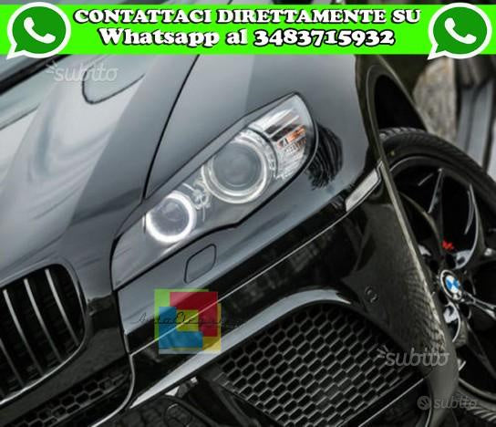 Bmw x6 e71 2008-2011 palpebre fari anteriori AUTOELEGANCERICAMBI