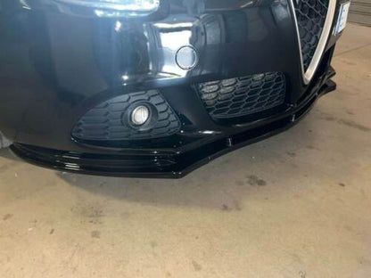 SPLITTER FOR ALFA ROMEO GIULIETTA 2010+ LIP SPOILER UNDER FRONT BUMPER ABS