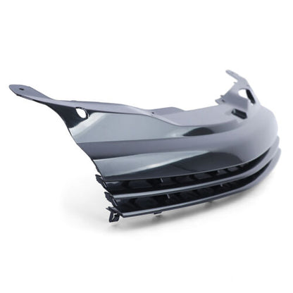 Black emblemless sports grille suitable for Opel Astra H 04-06 pre-facelift 
