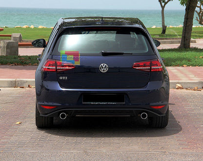 DIFFUSORE POSTERIORE SOTTO PARAURTI VW GOLF 7 MK7 2012+