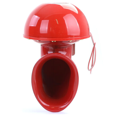 Bull Horn Fanfara Hupe Nebelhorn Sound rot 12 Volt 125db AUTOELEGANCERICAMBI
