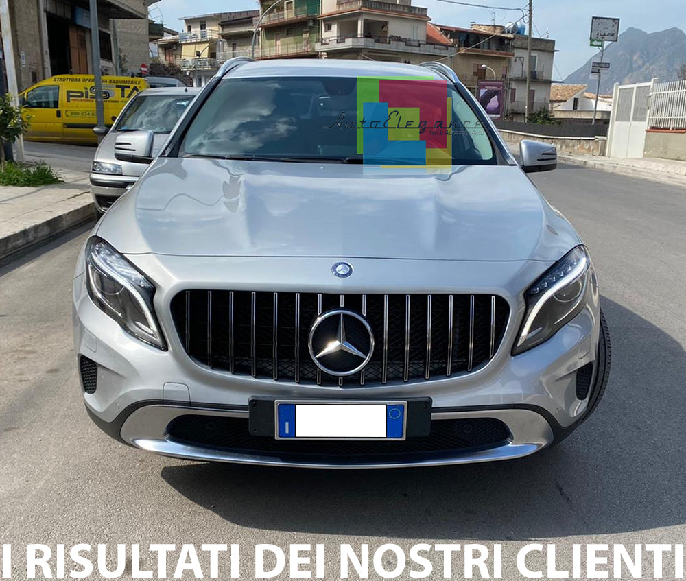 MASCHERINA MERCEDES GLA X156 2013-2016 GRIGLIA ANTERIORE AMG NIDO D'APE