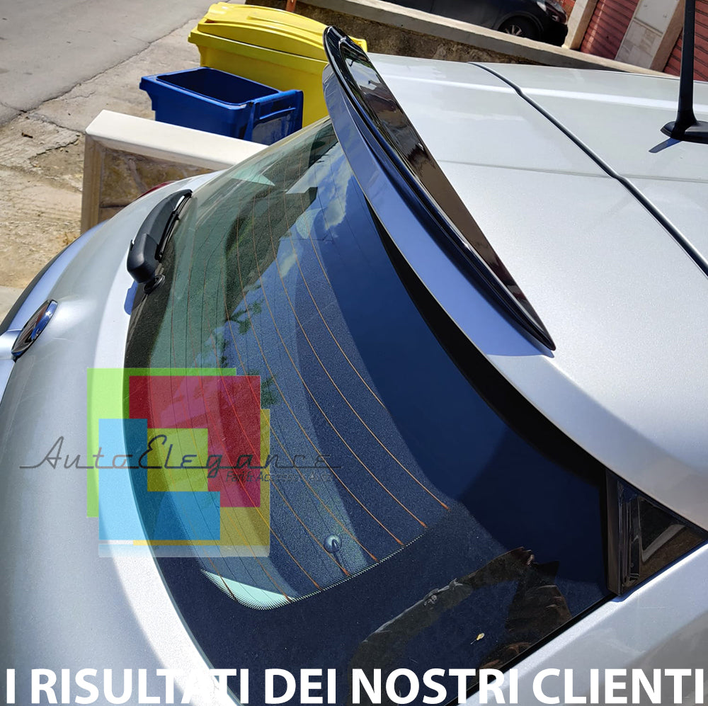 FIAT 500X SPOILER TETTO POSTERIORE AGGIUNTIVO ALA SPOILER BASSO NERO L