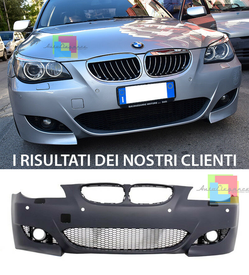 PARAURTI ANTERIORE LOOK M5 PER BMW SERIE 5 E60 E61 2003-2007 ABS - TOP QUALITA&apos;