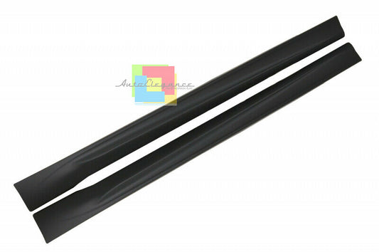 MINIGONNE LATERALI BMW SERIE 3 E90 E91 04-12 SPOILER SOTTO PORTA LOOK M3 ABS