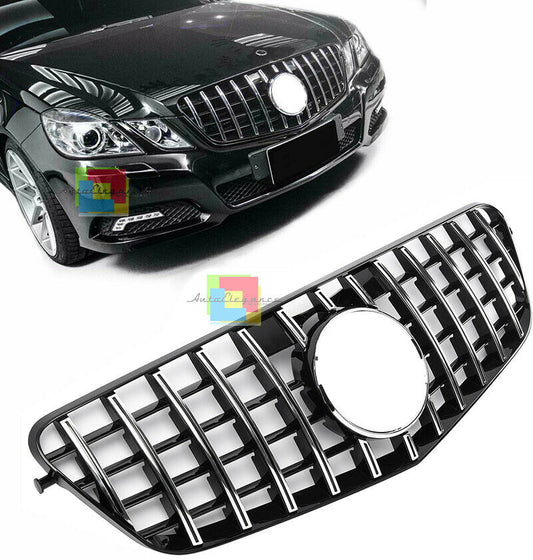 FRONT GRILLE MERCEDES E-CLASS W212 09-12 AMG PANAMERICANA MASK