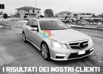 GRIGLIA ANTERIORE CROMATA - MERCEDES CLASSE E W212 2009-2013 DESIGN AMG