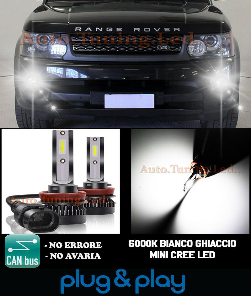 CREE LED FOG LIGHTS RANGE ROVER SPORT 2005-2013 ICE 8000LM