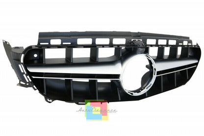 GRIGLIA ANTERIORE MERCEDES CLASSE E W213 2016+ PROFILO SATINATO MASCHERINA -