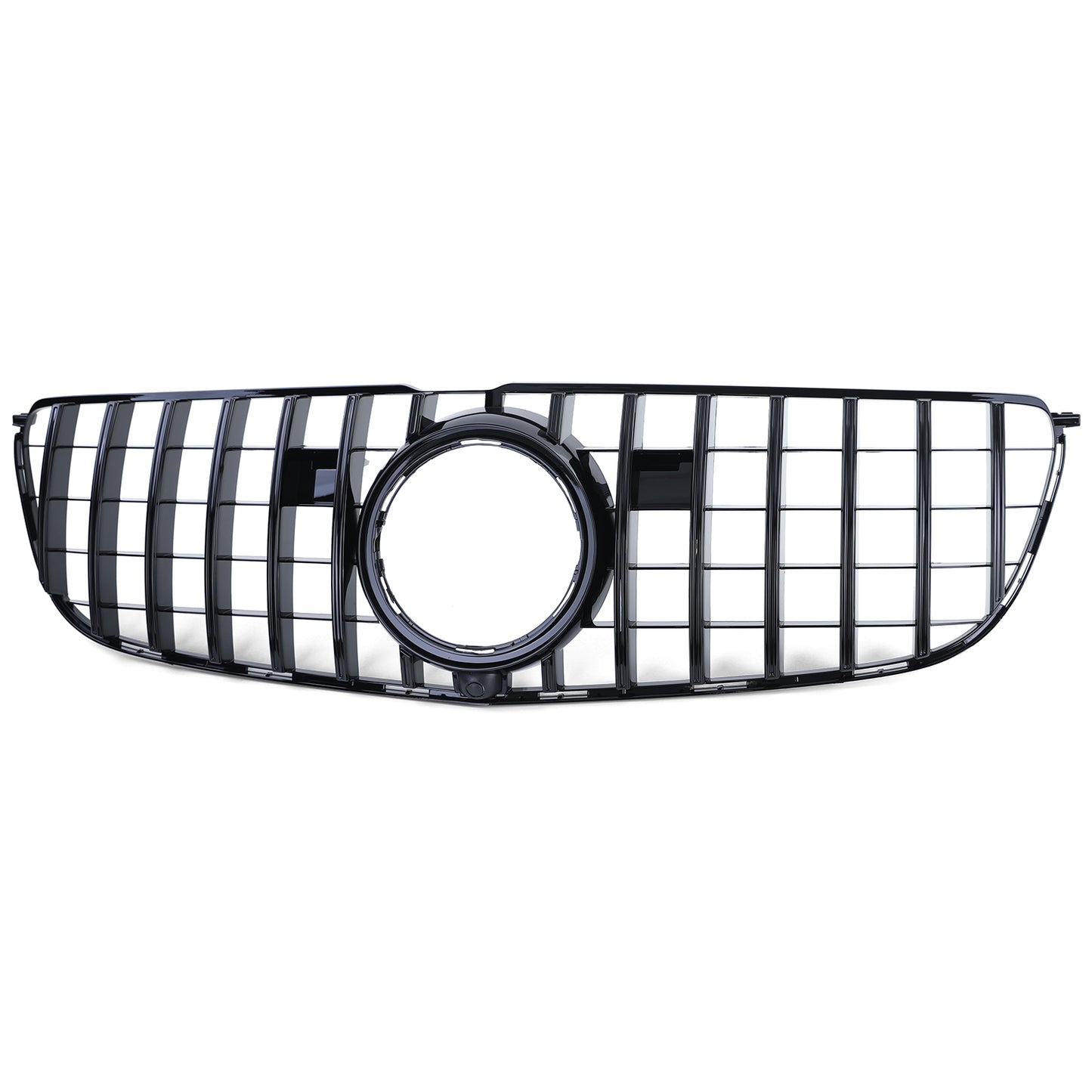 MERCEDES GLS X166 2015-2019 AMG LOOK FRONT GRILLE BLACK PROFILES PANAMERICA