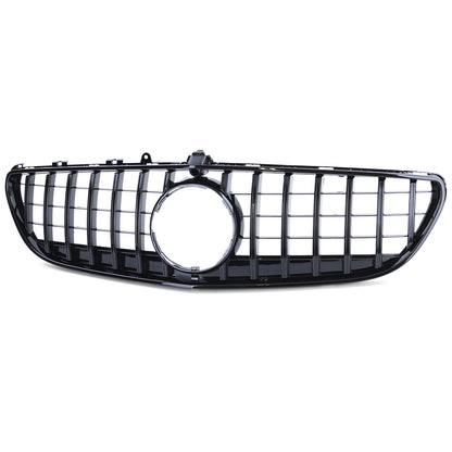 FRONT GRILLE MERCEDES CLS W218 2015-2018 LIFT MASK BLACK PROFILES AMG