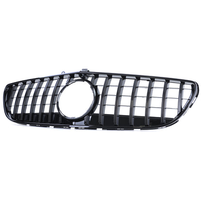 FRONT GRILLE MERCEDES CLS W218 2015-2018 LIFT MASK BLACK PROFILES AMG