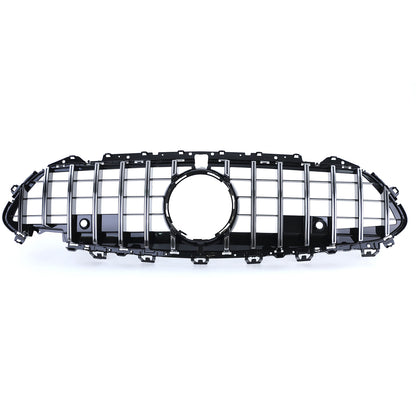 MERCEDES CLS COUPE C257 2018+ AMG LOOK FRONT GRILLE CHROME PROFILES