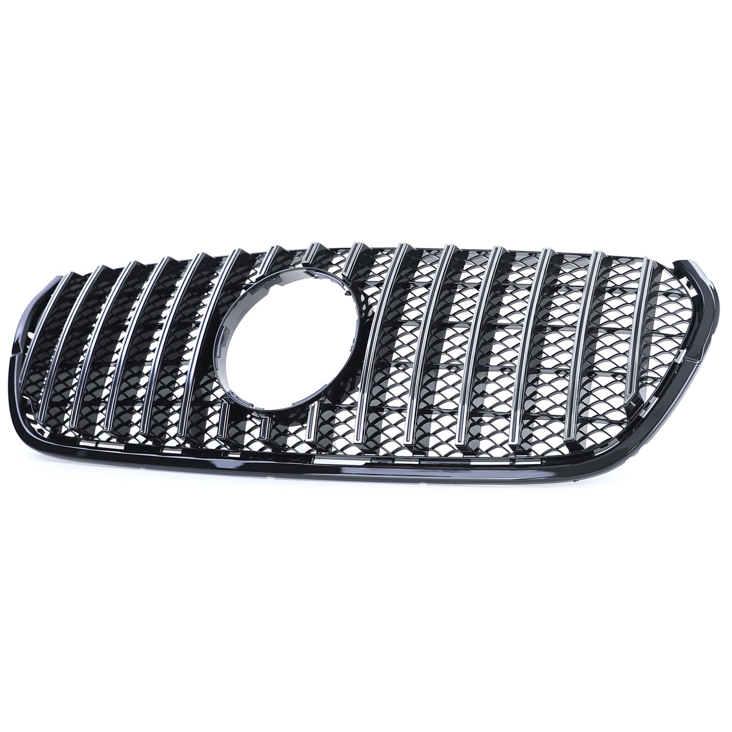 GRIGLIA ANTERIORE MERCEDES CLASSE X W470 2017-2020 MASCHERINA PROFILI SATINATI