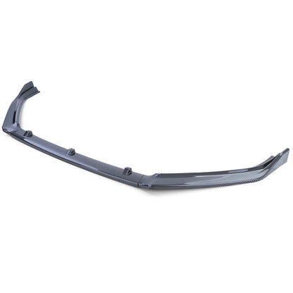 VW POLO 6C 2014-2017 FRONT BUMPER SPLASH BLADE ABS SPLITTER CARBON LOOK