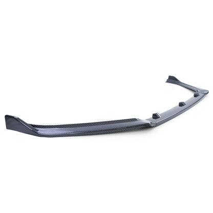 VW POLO 6C 2014-2017 FRONT BUMPER SPLASH BLADE ABS SPLITTER CARBON LOOK