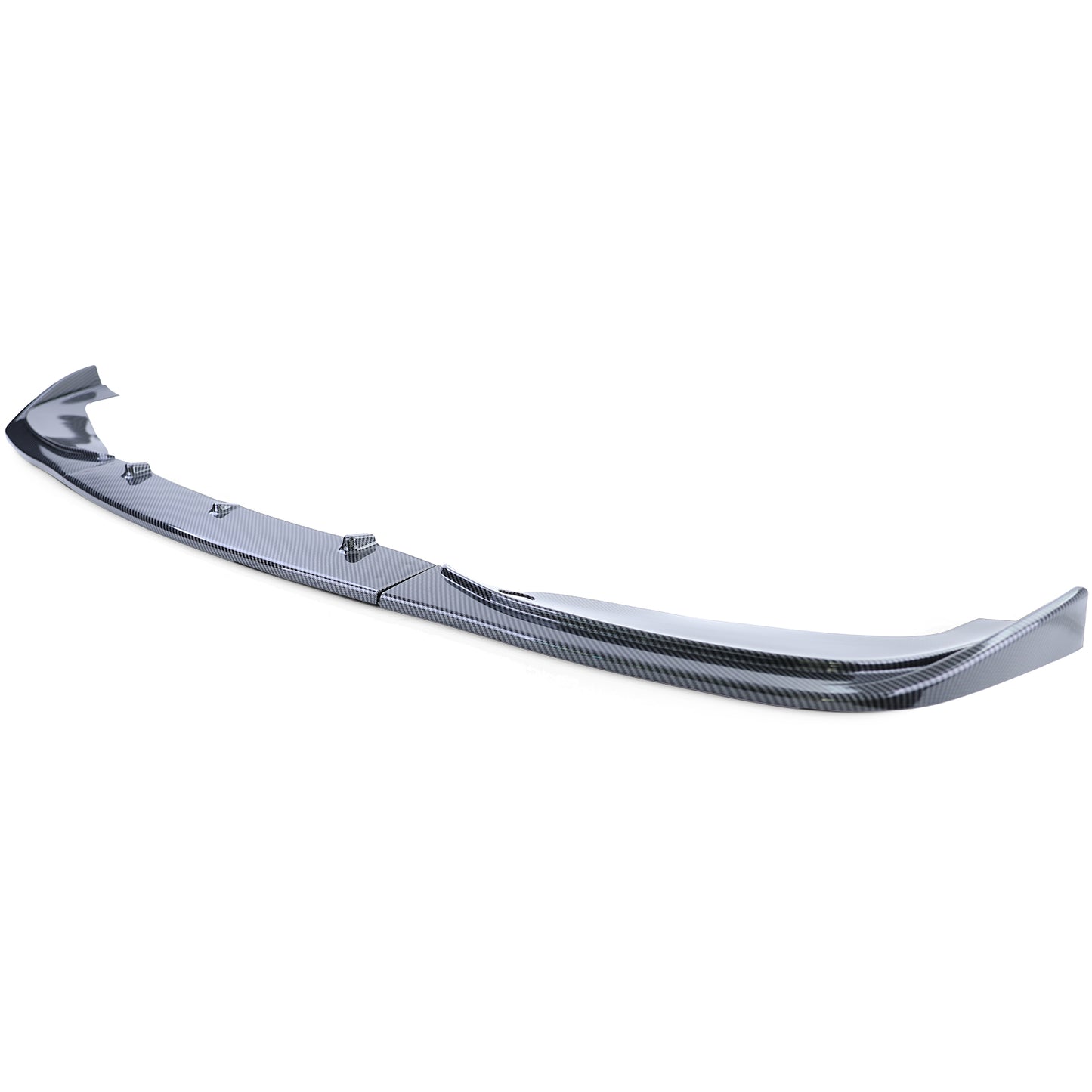 SOTTO PARAURTI BMW SERIE 3 E46 COUPE CABRIO SPOILER ANTERIORE ABS CARBON LOOK