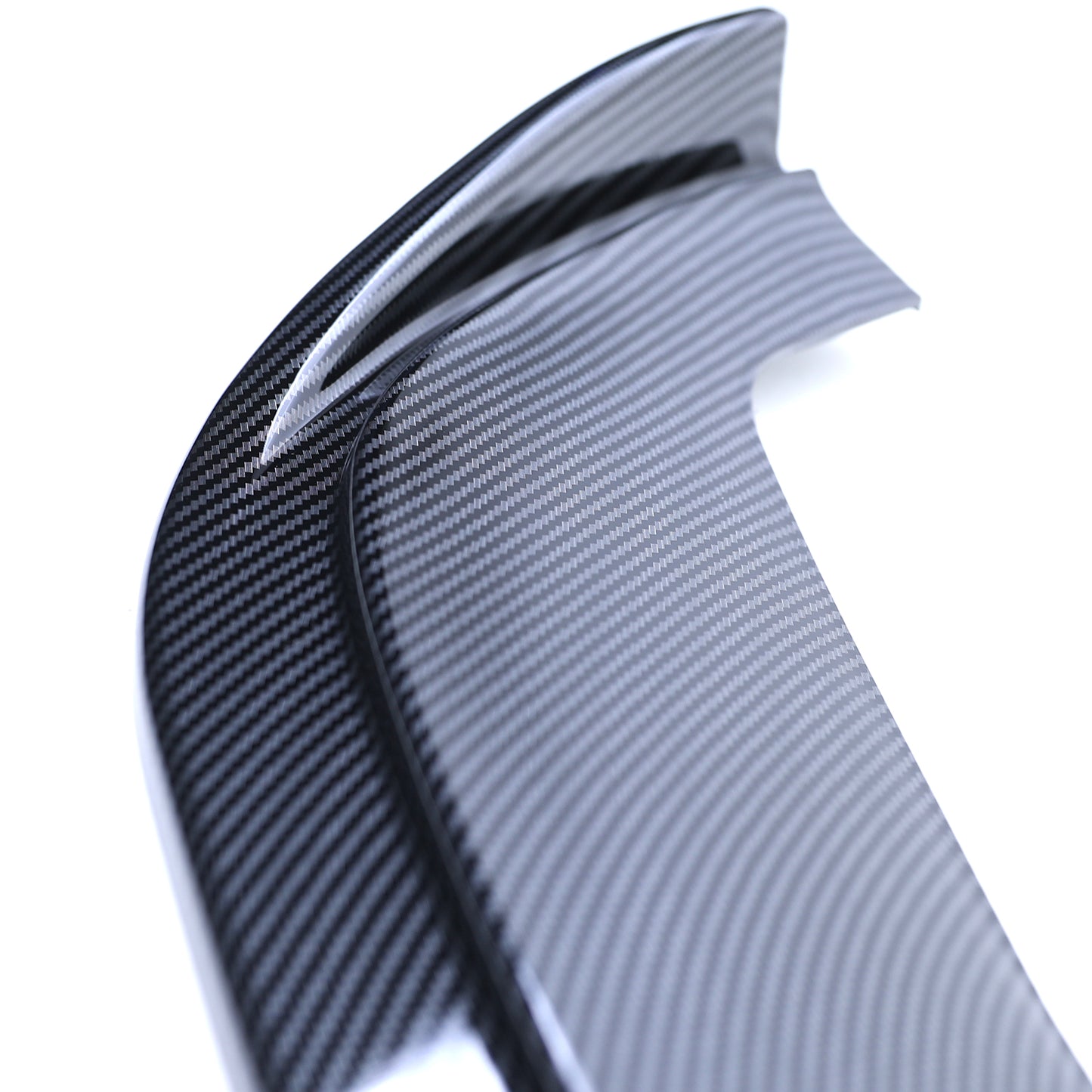 SOTTO PARAURTI BMW SERIE 3 E46 COUPE CABRIO SPOILER ANTERIORE ABS CARBON LOOK