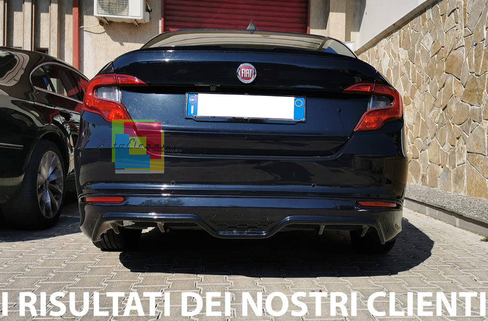 FIAT TIPO BERLINA 4 PORTE 2014+ SOTTO PARAURTI POSTERIORE DIFFUSORE ABS