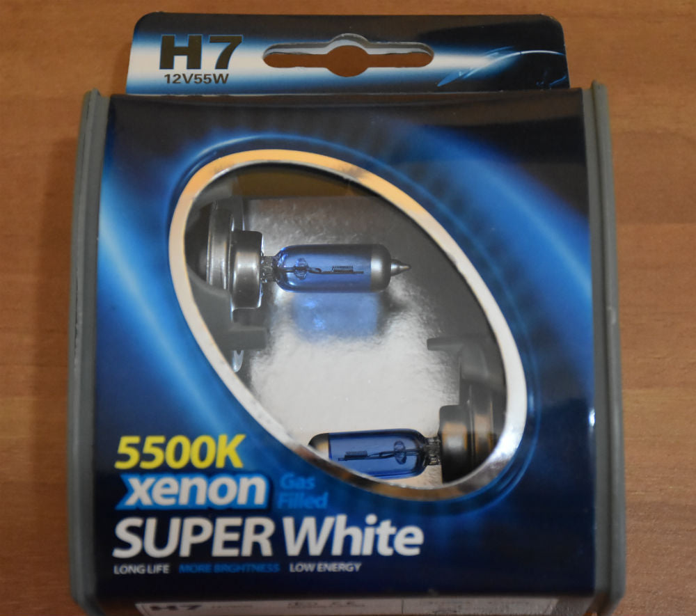 ALFA ROMEO 159 SET LAMPADE H7 BLU XENON ANABBAGLIANTE 55W + T10 POSIZIONE 5 LED AUTOELEGANCERICAMBI
