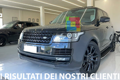 PEDANE LATERALI RANGE ROVER VOGUE L405 2012+ SOTTOPORTA IN ALLUMINIO / ABS