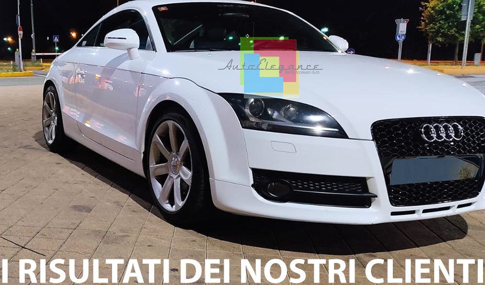 AUDI TT 8J 2006-2014 GRIGLIA ANTERIORE NERO-LUCIDO RST AUTOELEGANCERICAMBI