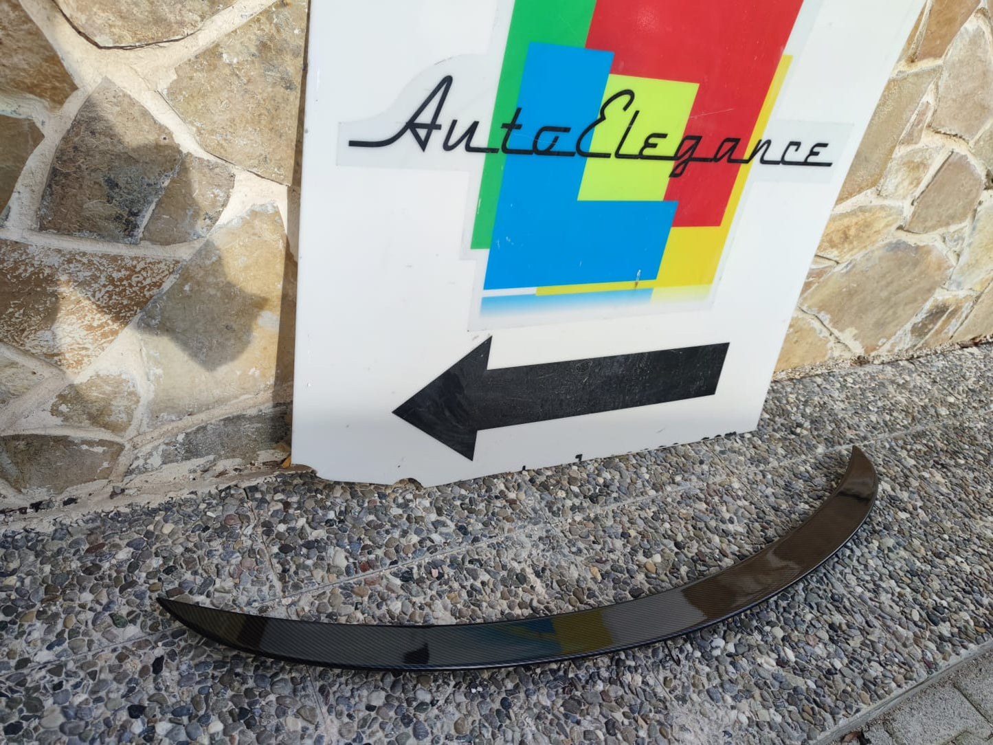 MERCEDES GLC COUPE 2015-2020 REAR SPOILER HOOD CARBON LOOK AMG DESIGN