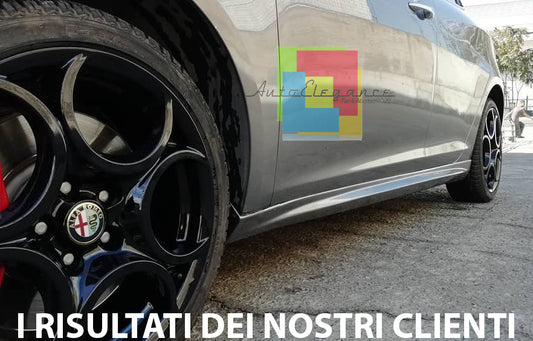 SIDE SKIRTS FOR ALFA ROMEO GIULIETTA UNDER DOOR SPORTS ABS / PLASTIC -