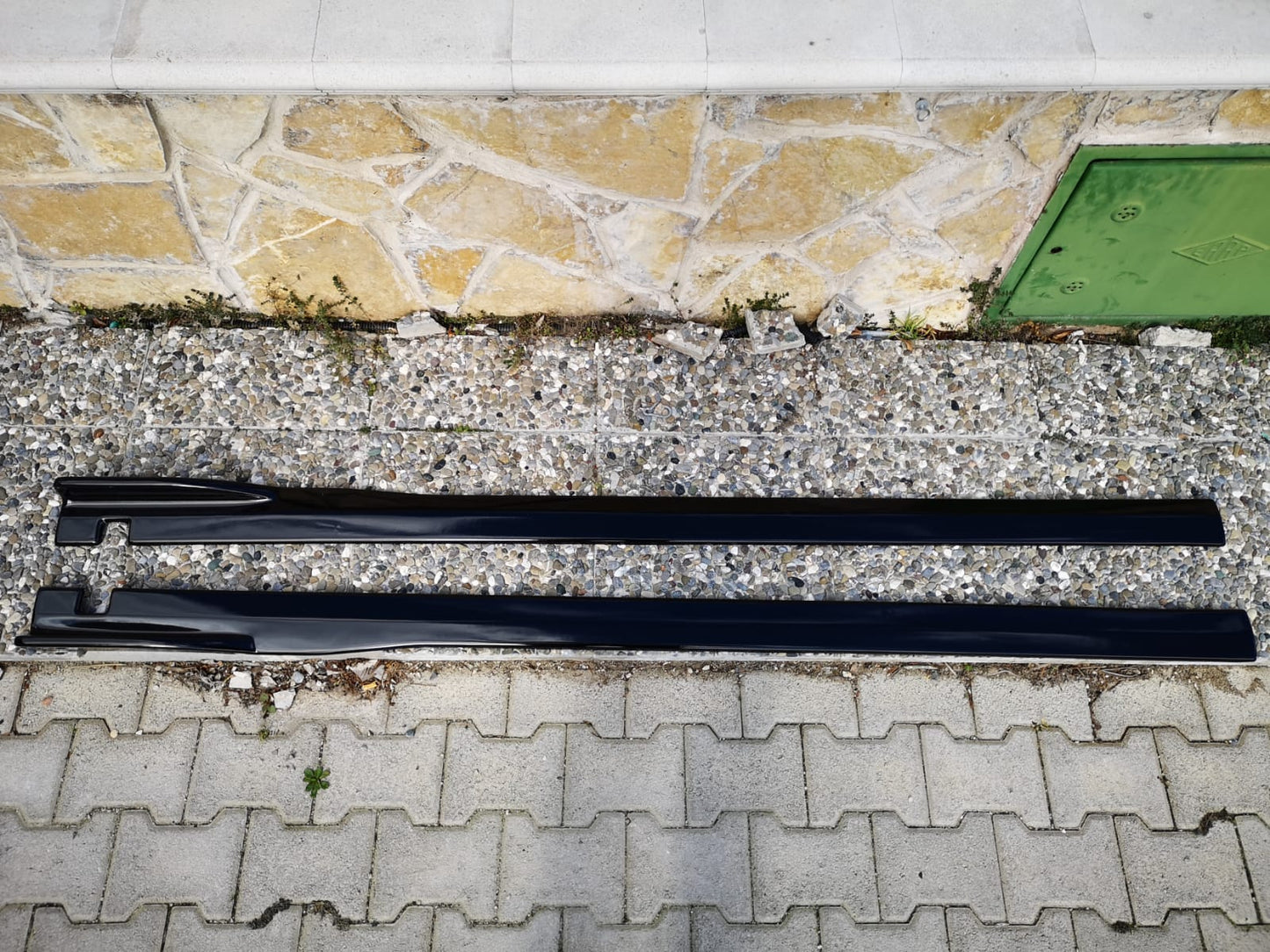 LANCIA DELTA SPLITTER SOTTO MINIGONNE LATERALI SOTTOPORTA SPORTIVI ABS