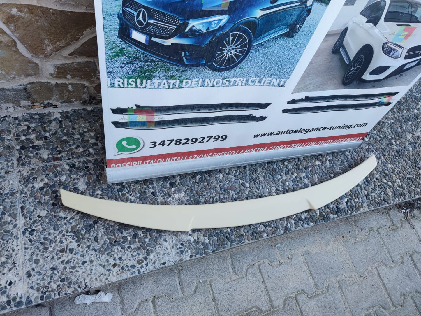 SPOILER LOOK RS4 POSTERIORE COFANO PER AUDI A4 B8 8K BERLINA 0103