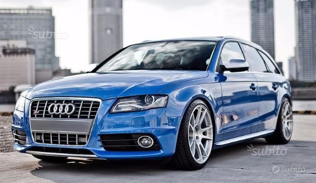 0046 AUDI A4 B8 8K AVANT BERLIN MINIGONNE LATERALI SOTTO PORTA LOOK SLINE S4 RS AUTOELEGANCERICAMBI