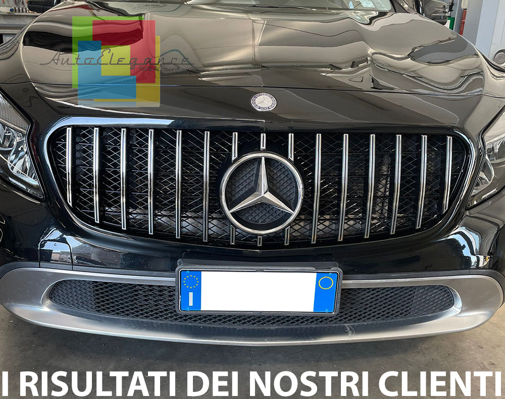 MERCEDES GLA X156 2013-2016 AMG FRONT GRILLE HONEYCOMB LOOK SATIN