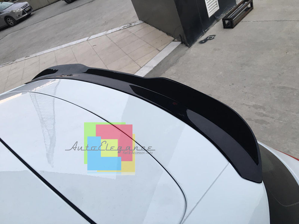 RENAULT CLIO 5 V 2019+ ALA AGGIUNTIVA SPOILER TETTO SPORTIVO ABS NERO LUCIDO
