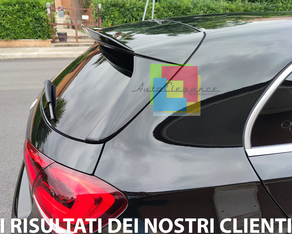 MERCEDES A-CLASS W177 AMG LOOK LOW WING GLOSS BLACK ABS ROOF SPOILER