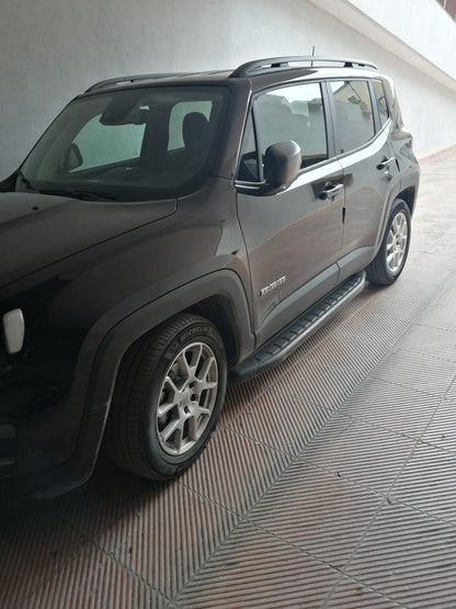 0071 SOTTO PORTA NERE JEEP RENEGADE 2014-2020 PEDANE LATERALI LOOK SPO