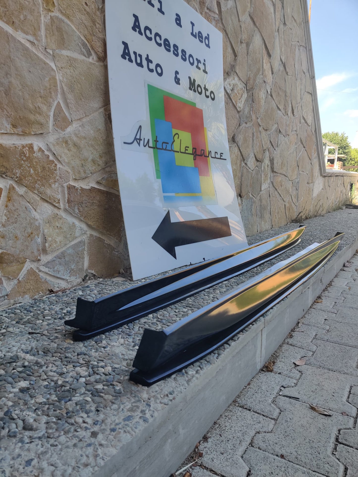 ALFA ROMEO GIULIETTA 2010-2020 MINIGONNE LATERALI + FLAPS SOTTO MINIGONNE ABS AUTOELEGANCERICAMBI