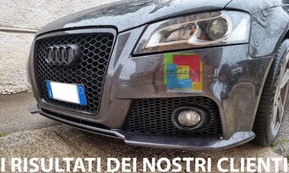 SPORT FRONT BUMPER AUDI A3 8P 2008-2013 LIFT LOOK RS3 HONEYCOMB ABS