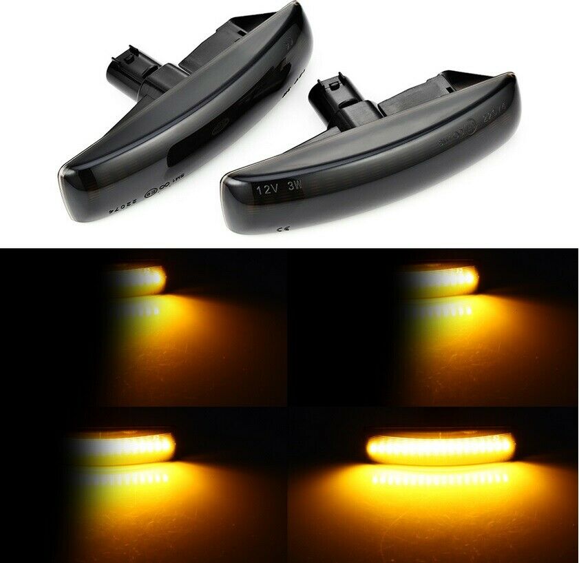 LAND RIVER FREELANDER 2 FRECCE LED DINAMICHE LATERALI SCORREVOLI INDICATORI