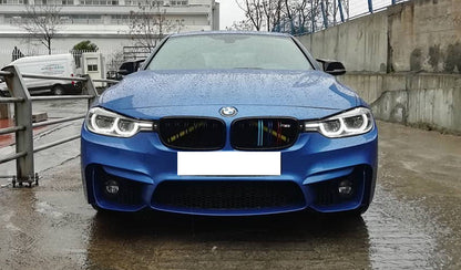 BMW SERIE 3 F30 F31 CALOTTE ADESIVE SPECCHI SPECCHIETTI RETROVISORI NERO LUCIDO AUTOELEGANCERICAMBI