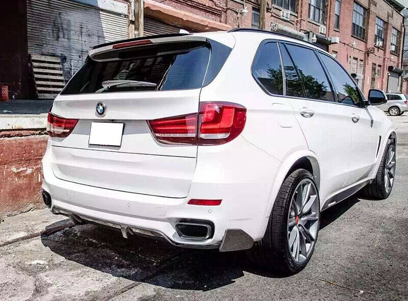 COPPIA TERMINALI DI SCARICO BMW X5 F15 DAL 2012 IN POI ACCIAIO INOX CROMATO .- AUTOELEGANCERICAMBI