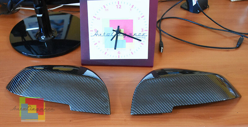CALOTTE COPRI SPECCHIETTI ADESIVE BMW SERIE 3 F30 F31 2011+ DESIGN CARBON LOOK AUTOELEGANCERICAMBI