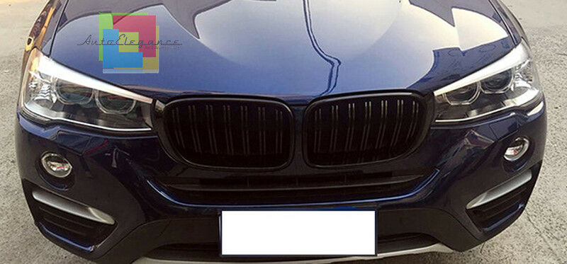 BMW X3 F25 2014+ GRIGLIA ANTERIORE NERA DOPPIA FASCIA - MASCHERINA LOOK M AUTOELEGANCERICAMBI